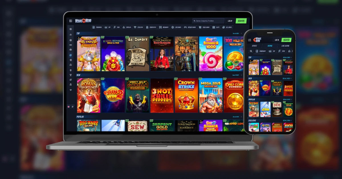 VegasHero Casino sur mobile
